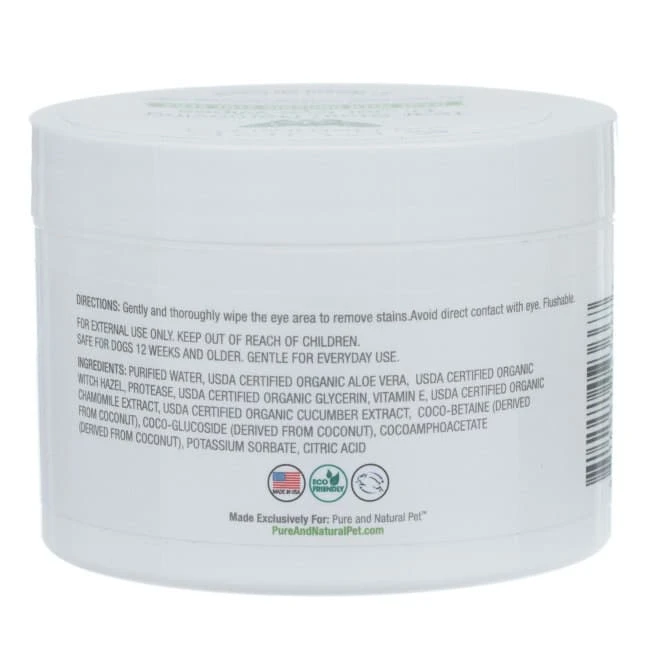 Pure And Natural Pet® Tear Stain Remover Wipes - 50 Ct 2 Pure And Natural Pet® Tear Stain Remover Wipes - 50 Ct - Image 2