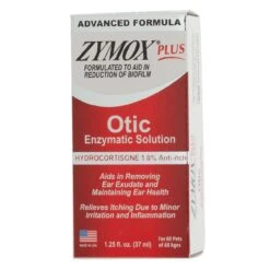 Zymox® Plus Otic-HC Enzymatic Solution - 1.25 Oz