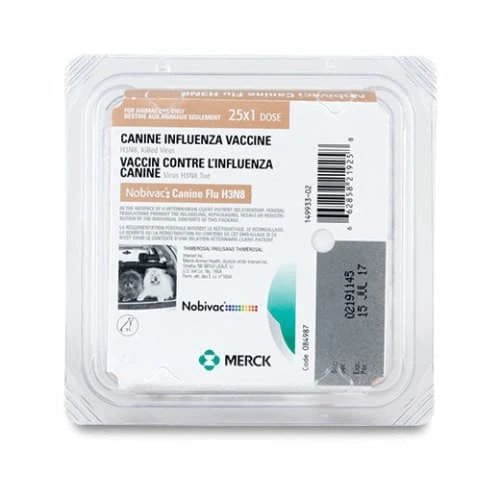 Nobivac® Canine Flu H3N8 Vaccine - 25x1 Dose 1 Nobivac® Canine Flu H3N8 Vaccine - 25x1 Dose