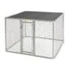 Chainlink Portable Kennel - 6' X 6' X 4'