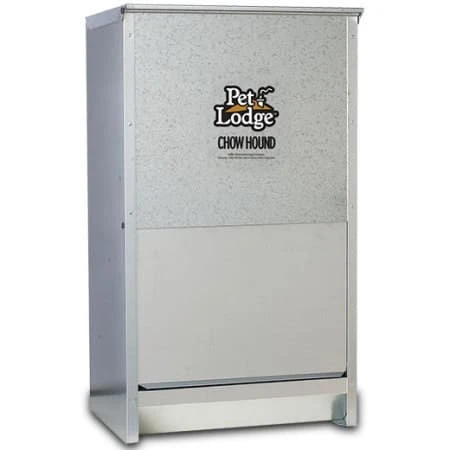 Pet Lodge® Chow Hound Galvanized Dog Feeder - 25 Lb 1 Pet Lodge® Chow Hound Galvanized Dog Feeder - 25 Lb