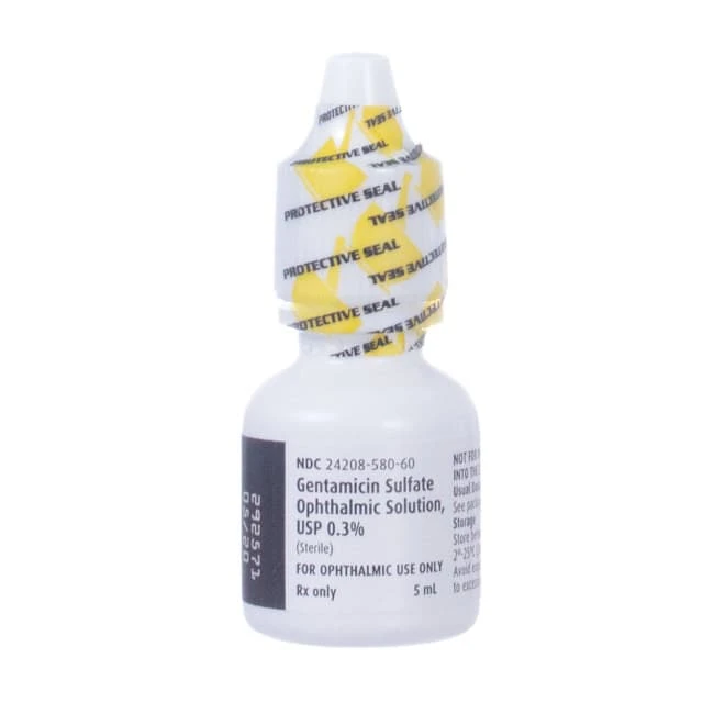 Gentamicin Sulfate Ophthalmic Solution - 5 Ml 1 Gentamicin Sulfate Ophthalmic Solution - 5 Ml