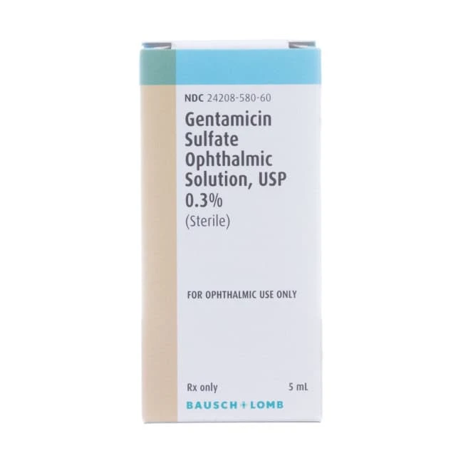 Gentamicin Sulfate Ophthalmic Solution - 5 Ml 2 Gentamicin Sulfate Ophthalmic Solution - 5 Ml - Image 2