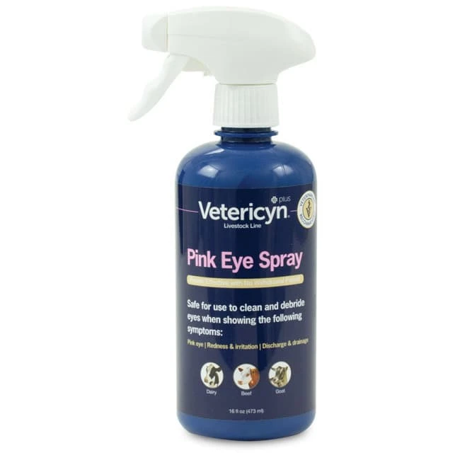 Vetericyn® Plus Pink Eye Spray - 16 Oz 1 Vetericyn® Plus Pink Eye Spray - 16 Oz
