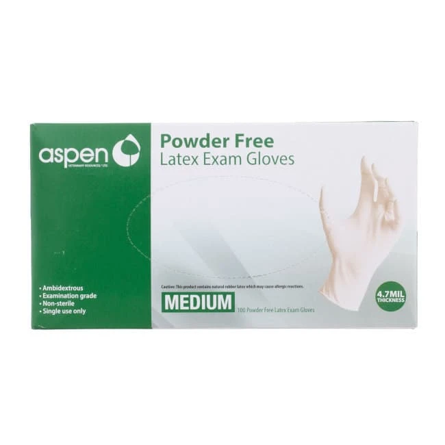 Latex Gloves - Medium 1 Latex Gloves - Medium