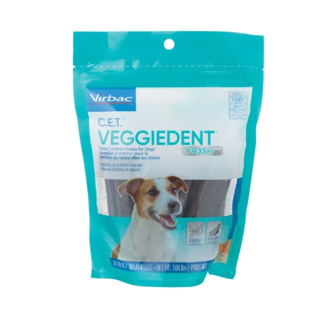C.E.T.® VeggieDent® Fr3sh - Small, 30 Ct 1 C.E.T.® VeggieDent® Fr3sh - Small, 30 Ct