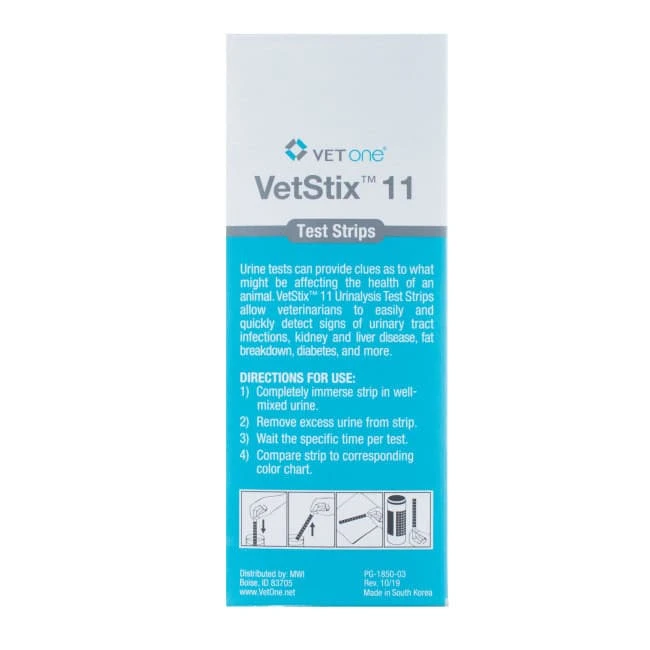 VetStix™ Urinalysis Test Strips - 100 Ct 2 VetStix™ Urinalysis Test Strips - 100 Ct - Image 2