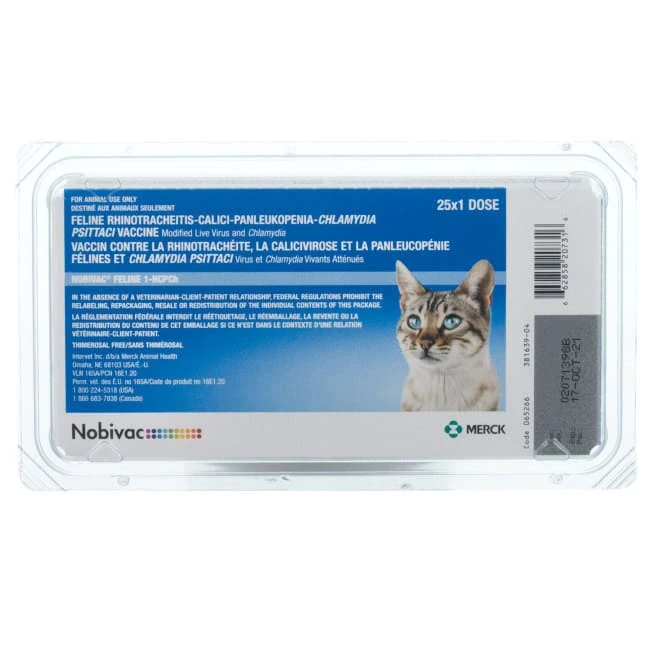 Nobivac® Feline 1-HCPCh - 25x1 Dose 1 Nobivac® Feline 1-HCPCh - 25x1 Dose