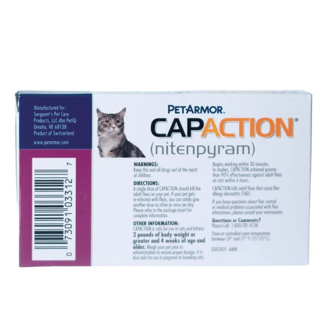CapAction® - 6 Ct, Cat 1 CapAction® - 6 Ct, Cat