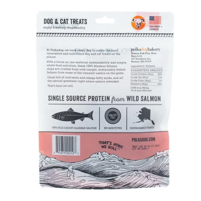Polkadog Alaskan Salmon Treats - 4 Oz 2 Polkadog Alaskan Salmon Treats - 4 Oz - Image 2
