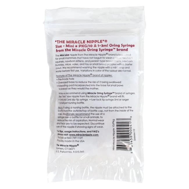 The Miracle Nipple® For Kittens, Puppies, And Small Mammals - 4 The Miracle Nipple® For Kittens, Puppies, And Small Mammals - - Image 4