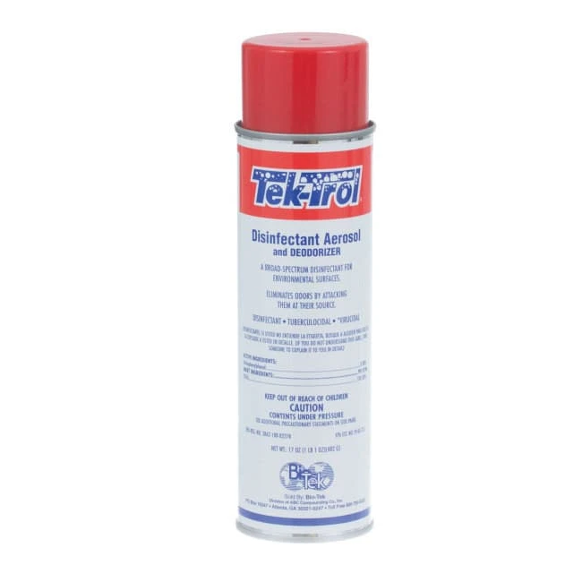 Tek-Trol® Disinfectant - 17 Oz Aerosol 1 Tek-Trol® Disinfectant - 17 Oz Aerosol