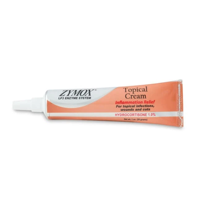 Zymox® Topical Cream With 1% Hydrocortisone - 1 Oz 1 Zymox® Topical Cream With 1% Hydrocortisone - 1 Oz